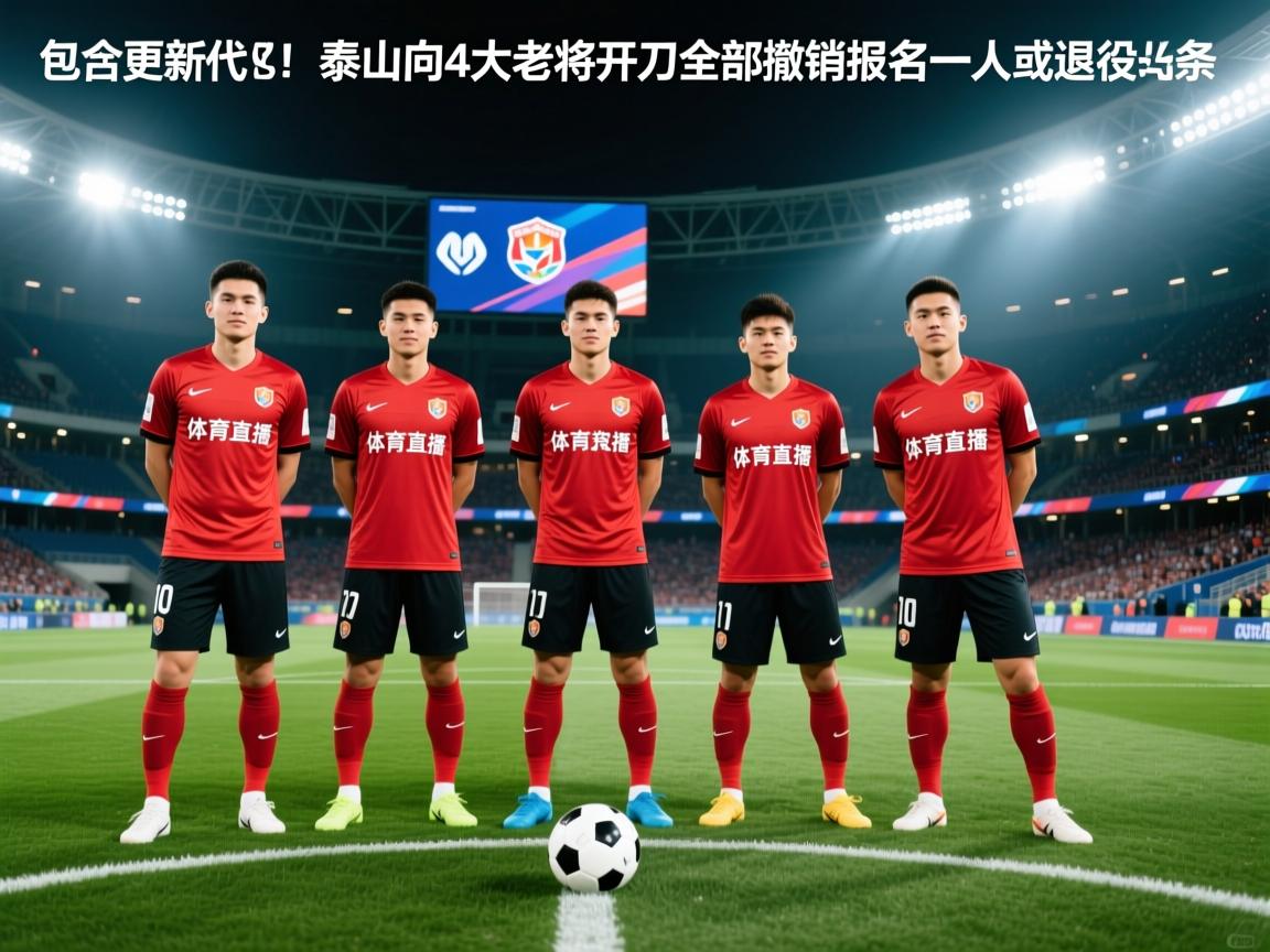 包含更新换代!泰山向4大老将开刀全部撤销报名一人或退役的词条